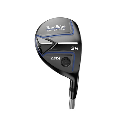 Tour Edge Hot Launch E524 Mens Left Hand Hybrids - 4 / Ascent Pl 55 / Regular