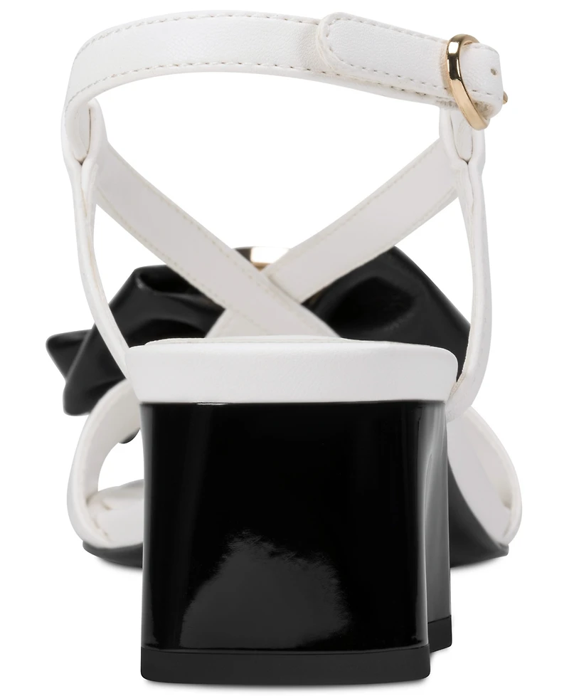 Karl Lagerfeld Paris Women's Suttyn Buckle Sandals
