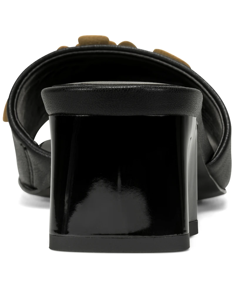 Karl Lagerfeld Paris Women's Sandreea Floral Heeled Sandals