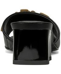 Karl Lagerfeld Paris Women's Sandreea Floral Heeled Sandals