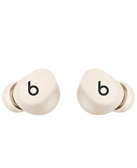 Beats Solo Buds Bluetooth Wireless Noise Cancelling Earbuds with Charging Case - Matte Ivory