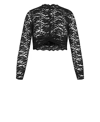 City Chic Women's Lace Frankie Top