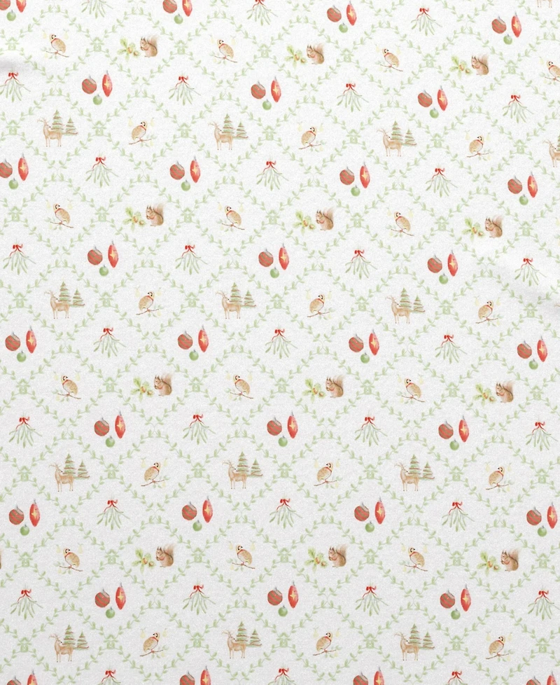 Linery & Co Ultra-Soft Turkish Cotton Flannel Holiday Print Sheet Set