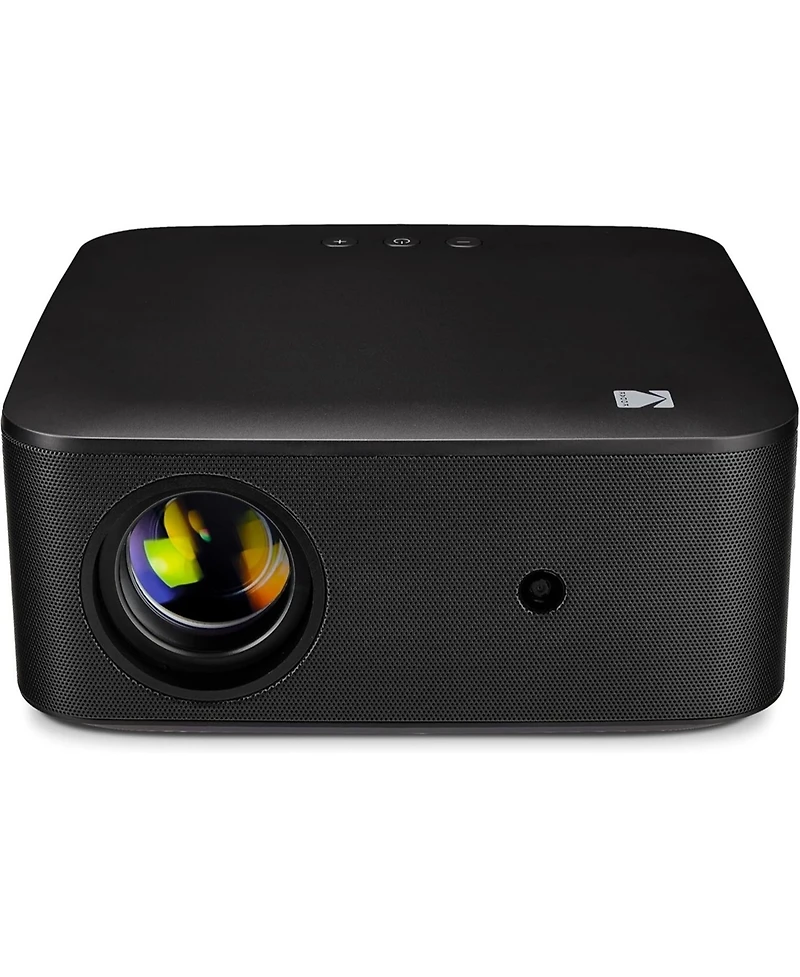 Kodak Flik X20 Smart Projector, 1080p Portable Projector with Google Tv Dongle Built-In (White)
