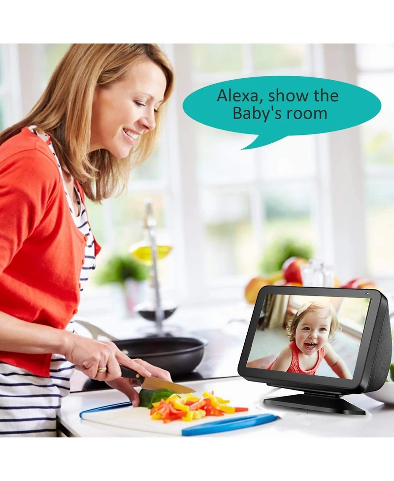 Contixo E6 Indoor Wi-Fi Security Camera, 1080p Hd, Pan & Tilt, Night Vision, 2-Way Audio, Motion Alerts