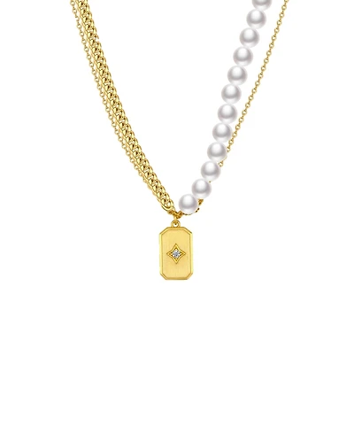 Retro Chic Star Shields Necklace