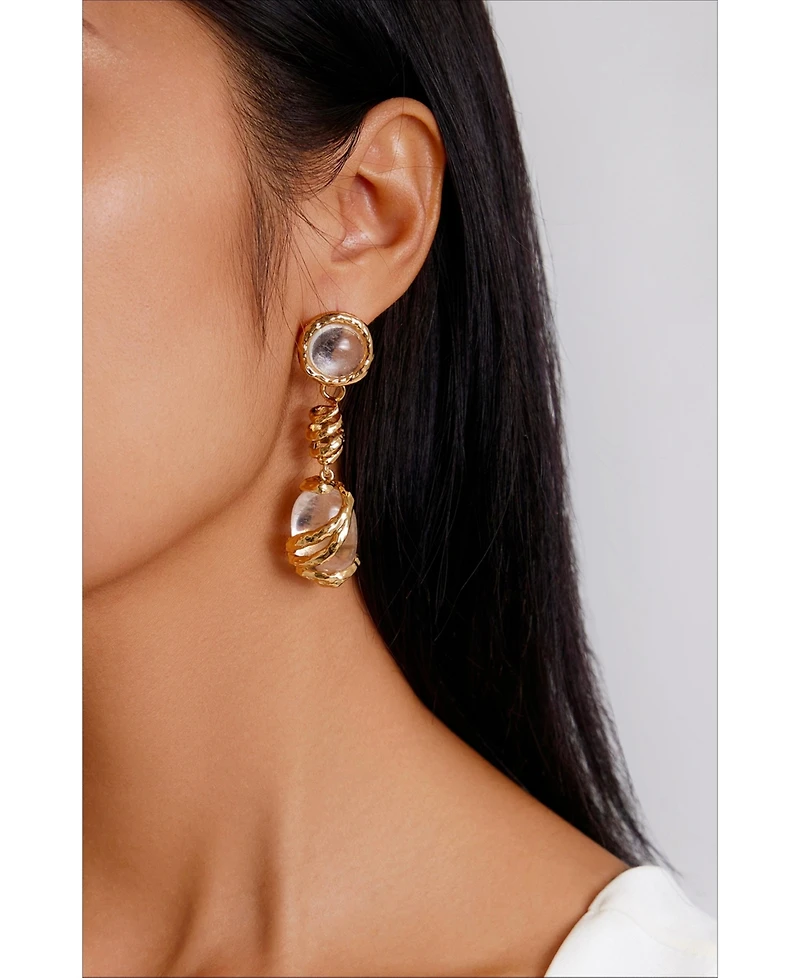 Retro Chic Aeolian Whispers Dangle Earrings