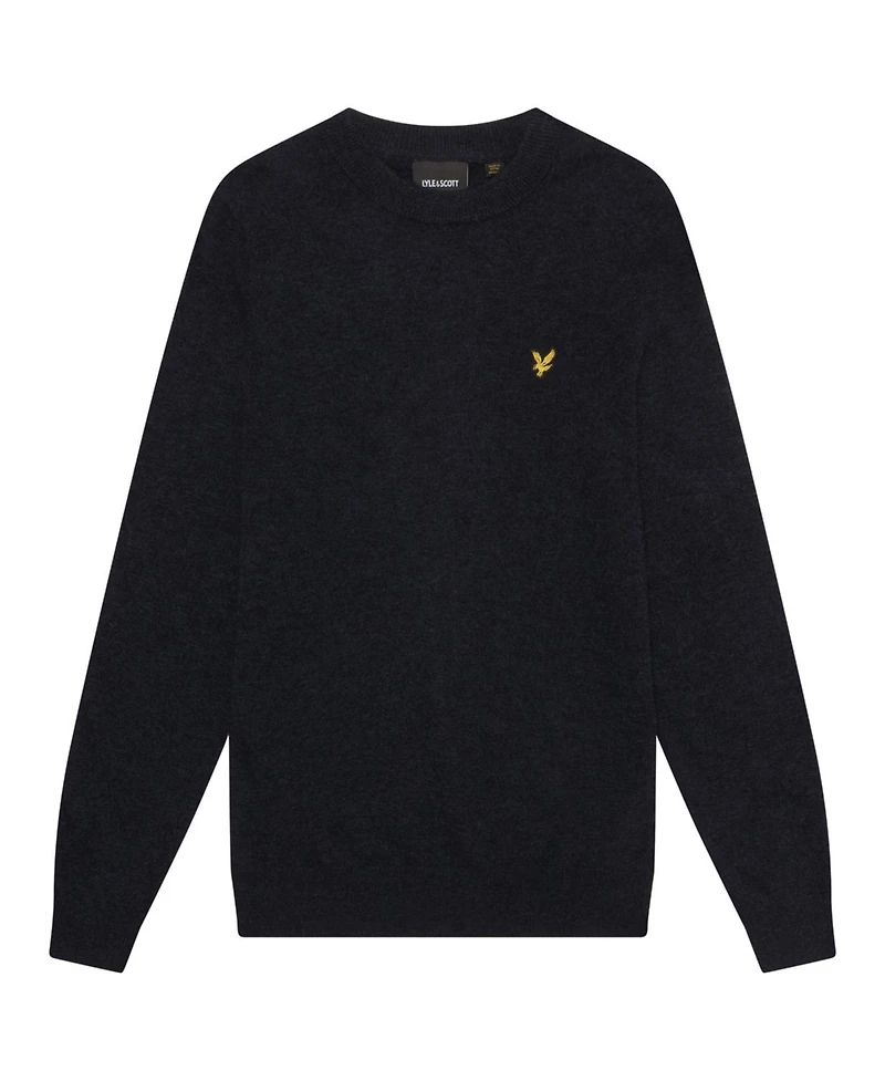 Lyle & Scott Men's Lambswool Blend Crew Neck Sweater