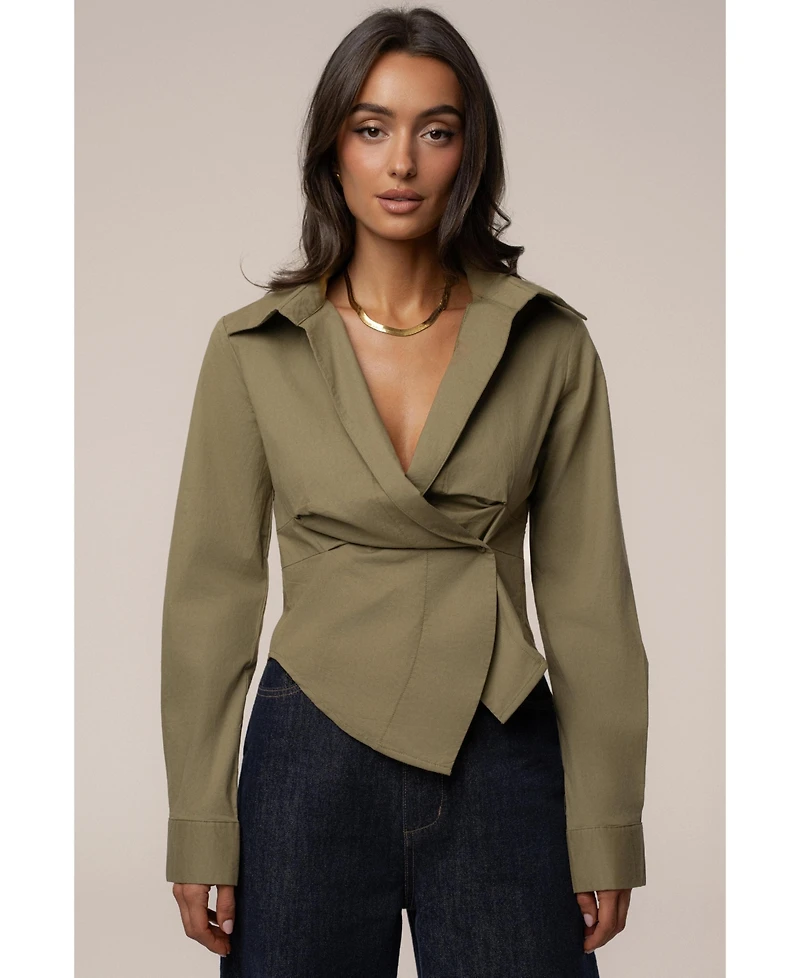 Jluxlabel Women's Sculpt And Form Blouse