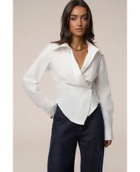 Jluxlabel Women's Sculpt And Form Blouse
