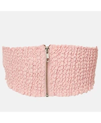 Pre-Owned Ronny Kobo Women's Mayah Pleated Bandeau Top