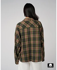 WeWoreWhat Women's Boxy Boyfriend Overshirt