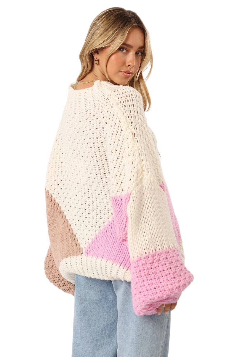 Petal and Pup Women's Koda Pattern Knit Sweater