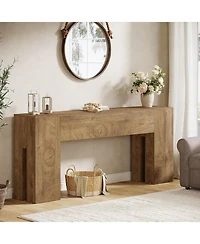 Tribesigns 71-Inch Long Console Table for Entryway, Farmhouse Sofa Console Behind Couch