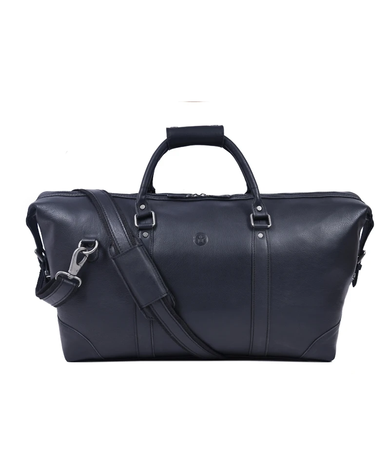 Luxury Handcrafted Leather Duffle by Aaron Leather Goods