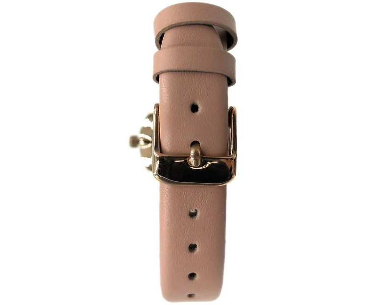 Peugeot Women's 30mm Modern Calfskin Leather Strap Watch