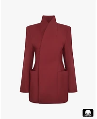 WeWoreWhat Women's Hour Glass Blazer Jacket