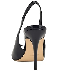 Nine West Women's Pretta Peep Toe Slingback Stiletto Sandals