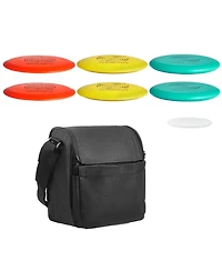 Sugift Disc Golf Set 6-Piece Starter Kit with Discs Marker and Backpack