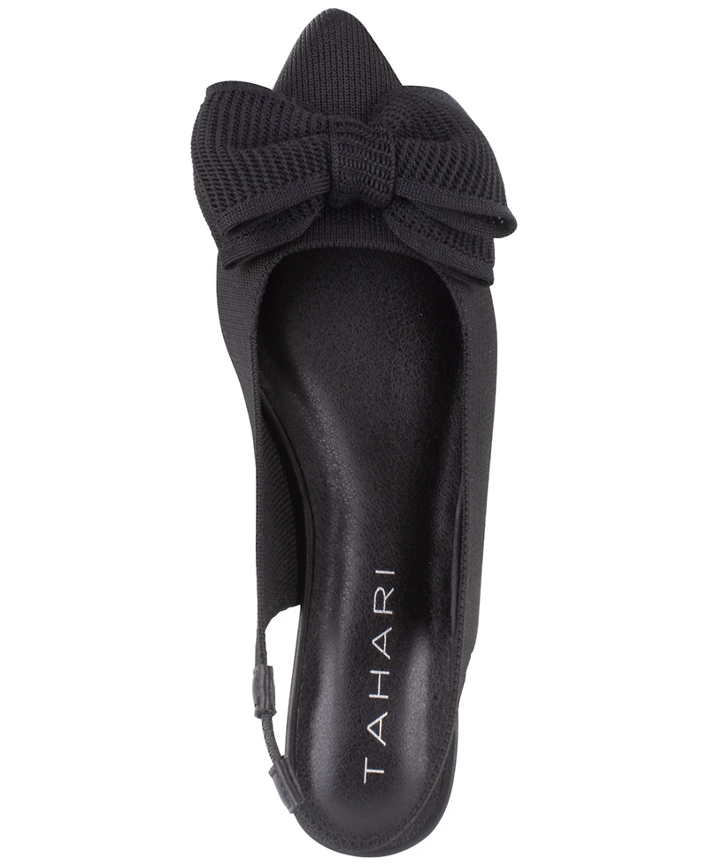Tahari Women's Lagos Kitten Heel Pumps