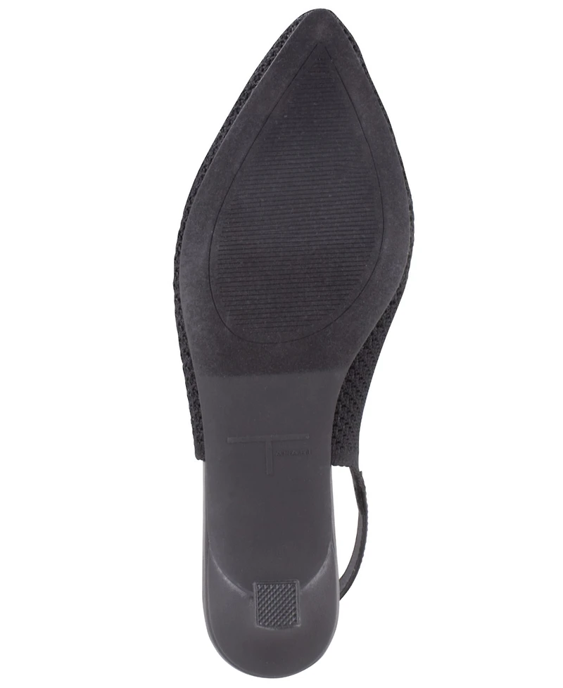 Tahari Women's Galway Slingback Buckle Pumps