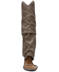 Steve Madden Women's Ravine Cuffed Knee High Stiletto Heel Boots