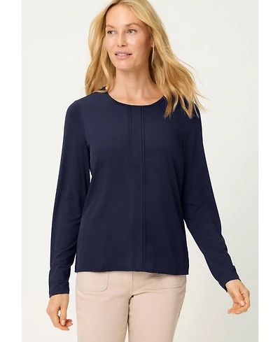 Olsen Women's Mixed Media T-Shirt