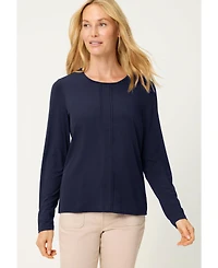 Olsen Women's Mixed Media T-Shirt