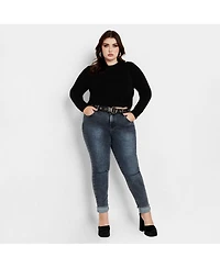 City Chic Plus Royal Sweater