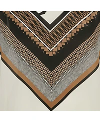 Pre-Owned Roberto Cavalli Women's Printed Silk Short Sleeve Top