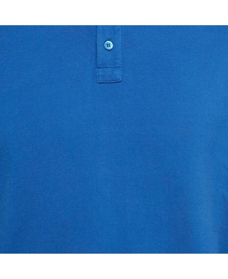 Pre-Owned Moschino Men's Cotton Pique Long Sleeve Polo T-Shirt