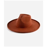 Amelia Pencil Brim Fedora Hat for Stylish Elegance