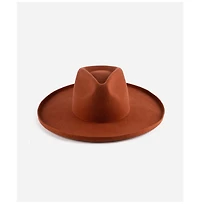 Amelia Pencil Brim Fedora Hat for Stylish Elegance