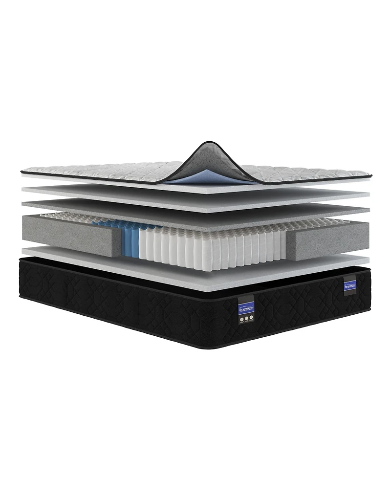 Spring Air Back Supporter Amelia 12" Hybrid Firm Tight Top Mattress Set, Queen