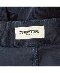 Pre-Owned Zadig & Voltaire Women's Velour Corduroy Eva Skinny Jeans