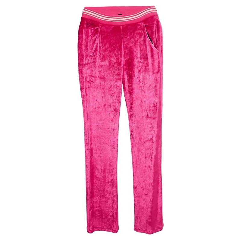Pre-Owned Roberto Cavalli Women's Embroidered Velvet Knit Pants