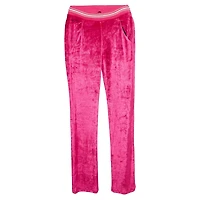 Pre-Owned Roberto Cavalli Women's Embroidered Velvet Knit Pants