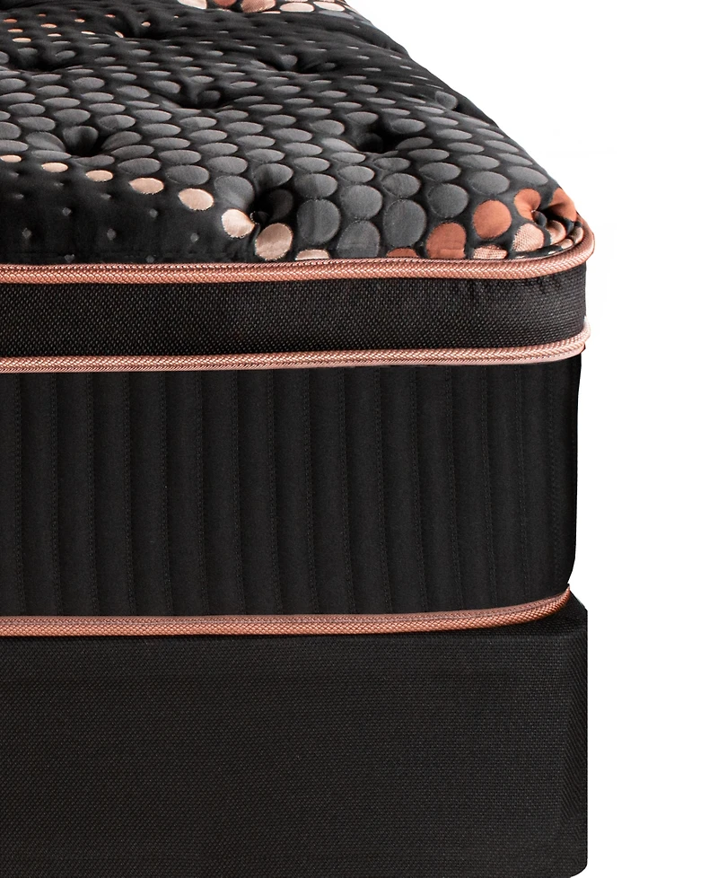 Spring Air Copper Hybrid Quilted 16.5" Cushion Firm Euro Pillow Top Mattress, Twin