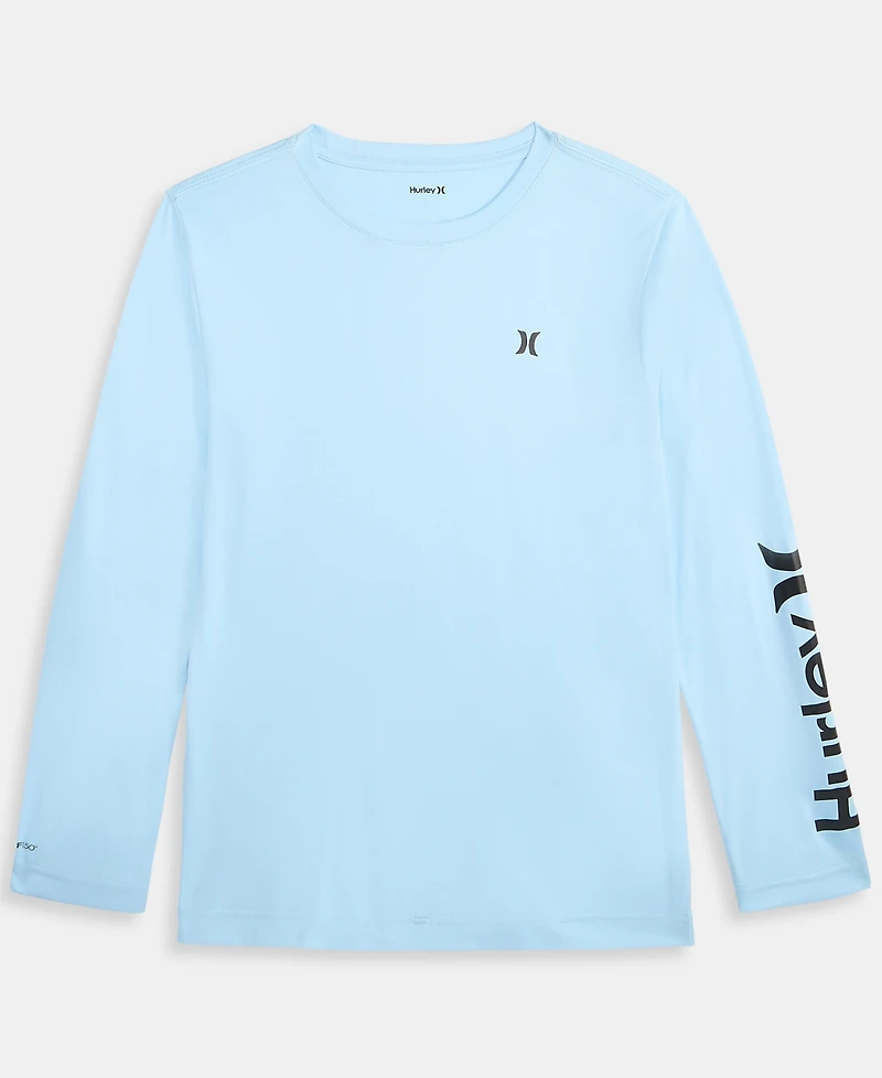 Hurley Big Boys Icon Upf 50+ Long-Sleeve T-Shirt