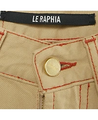 Pre-Owned Jacquemus Women's Denim Le Raphia Le De Nîmes Jeans