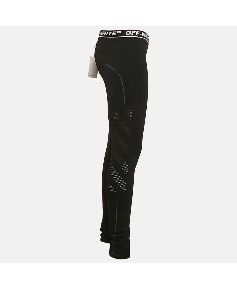 Pre-Owned Off-White Women's Logo Band Jersey Active Leggings