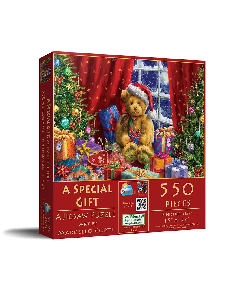 SunsOut A Special Gift 550 piece Jigsaw Puzzle for Adults Christmas