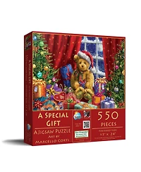 SunsOut A Special Gift 550 piece Jigsaw Puzzle for Adults Christmas