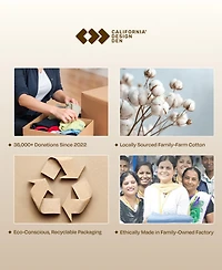 California Design Den Luxury Bed Sheets Set - 800 Thread Count 100% Cotton Sheets, Deep Pocket