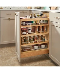 Rev-a-Shelf 7.25'' Pullout Kitchen Cabinet Organizer Soft-close, 448-bcsc-6C