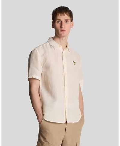 Lyle & Scott Men's Hemp Short Sleeve Shirt