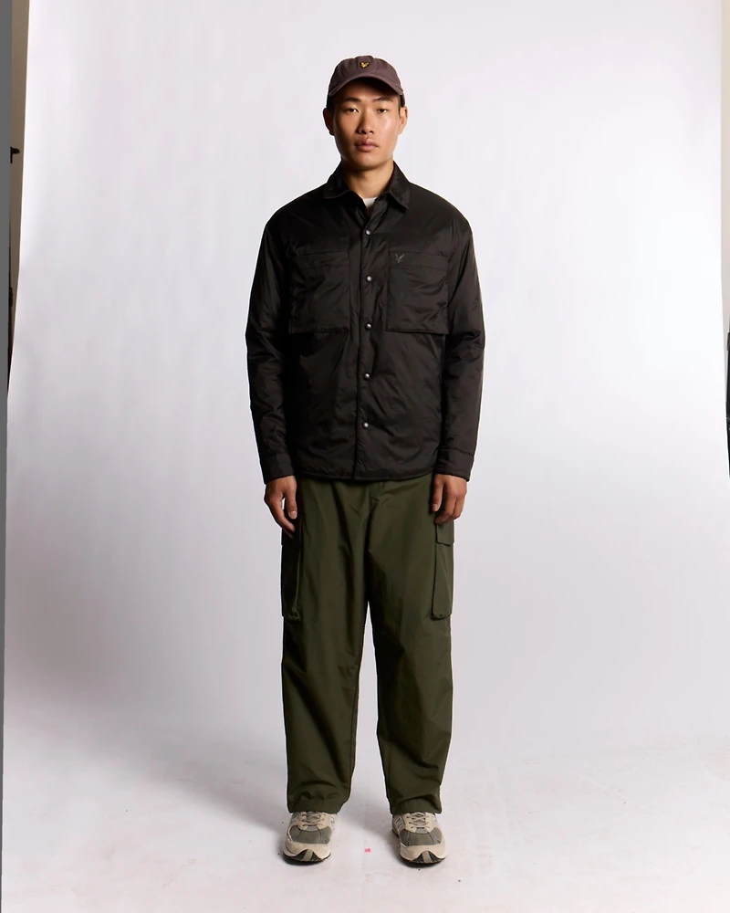 Lyle & Scott Men's Long Sleeve Collared Insulated Overshirt