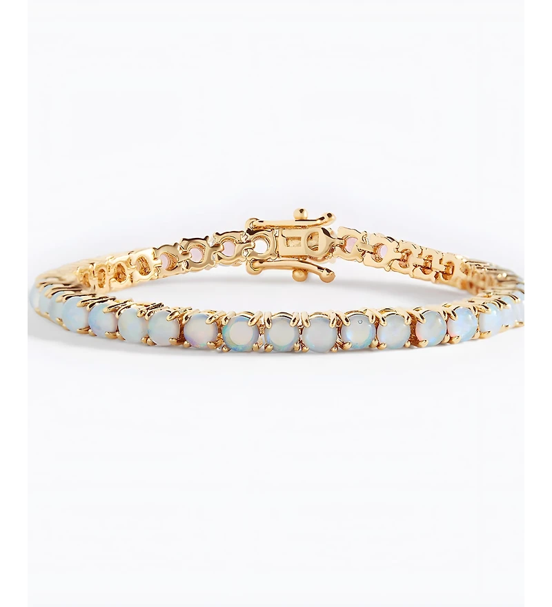 Mint & Lily Blue Opal Tennis Bracelet
