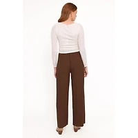 Petal and Pup Women's Davis Pleated Knit Pant