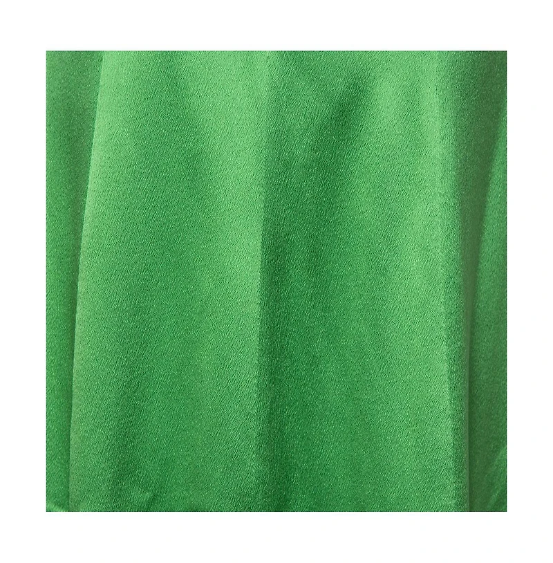 Pre-Owned Alexander Mcqueen Women's Green Silk Satin Sleeveless Shift Dress